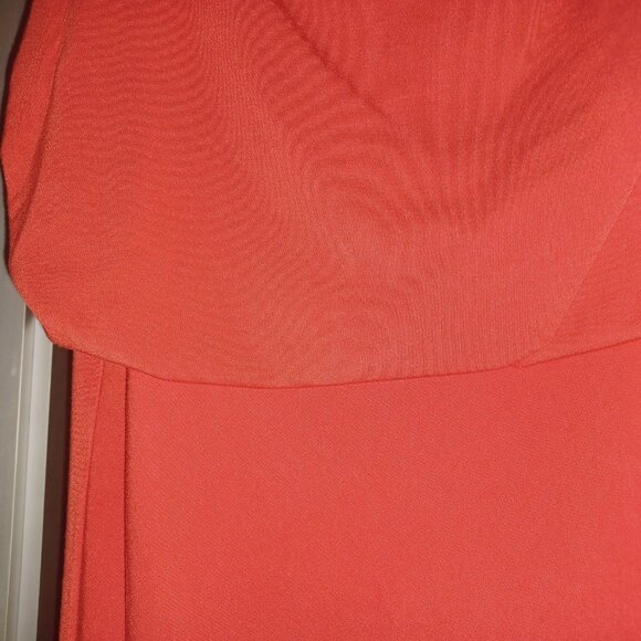 Sofia Vergara Women's Summer Dress Large (12-14) Reddish Orange - Picture 2 of 5